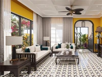 Thiết kế nội thất biệt thự Gamuda phong cách Á Đông ấn tượng